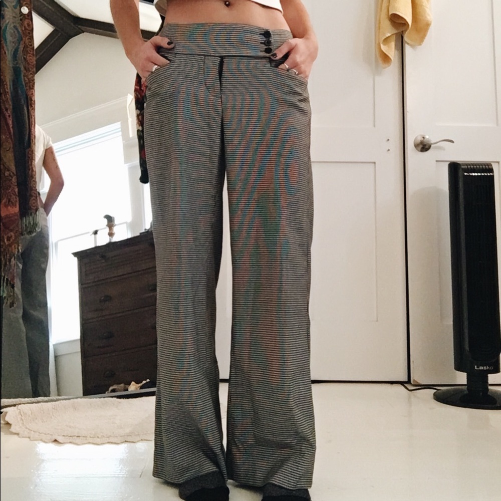 White House Black Market // Houndstooth Dress Pant
